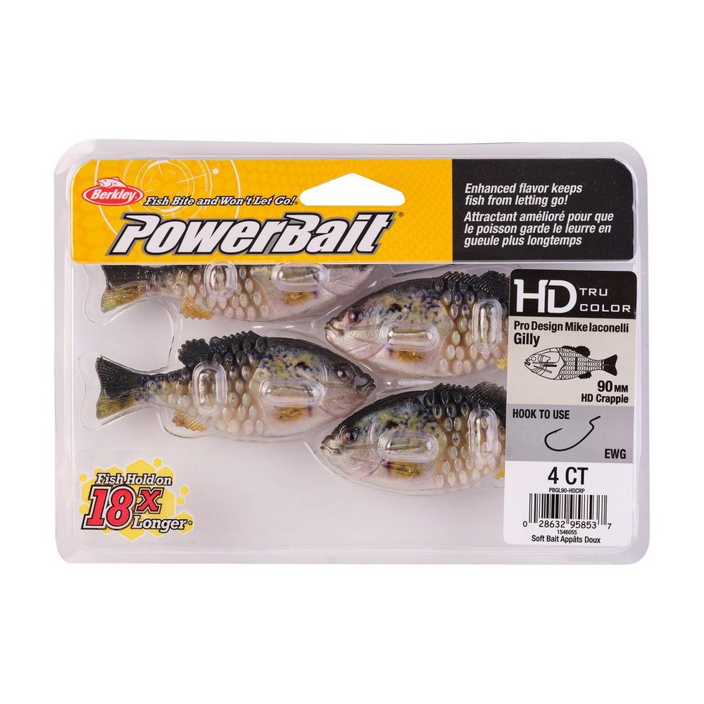 Berkley PowerBait Gilly Swimbait, Designed by Mike Iaconelli