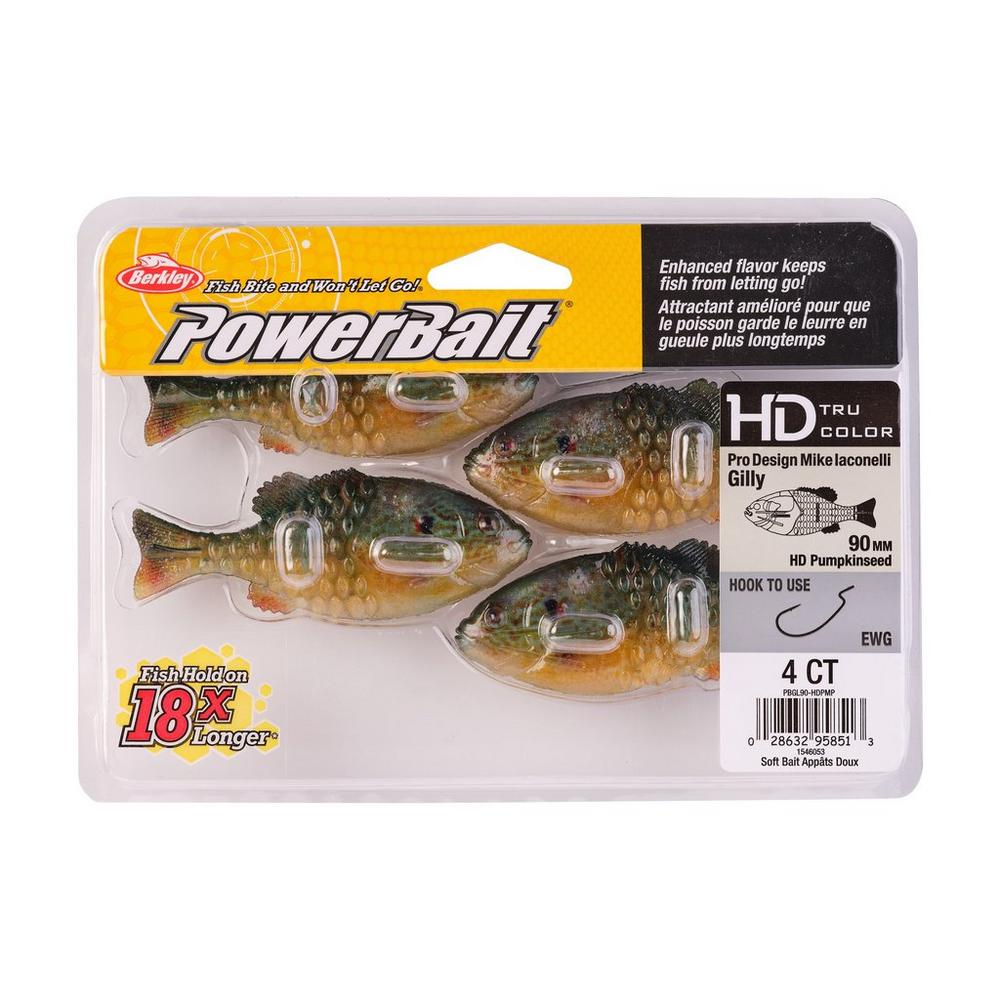 Berkley PowerBait Gilly Swimbait, Designed by Mike Iaconelli