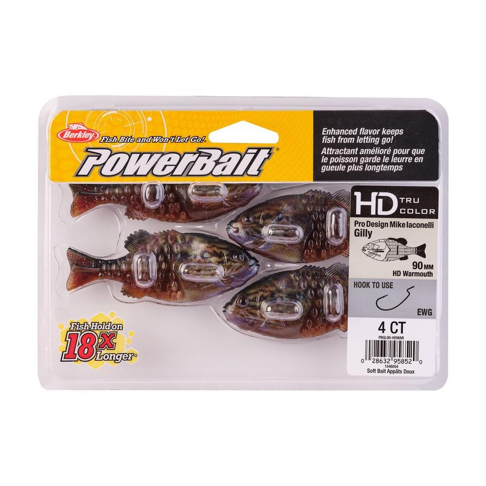 Berkley PowerBait Gilly Swimbait, Designed by Mike Iaconelli