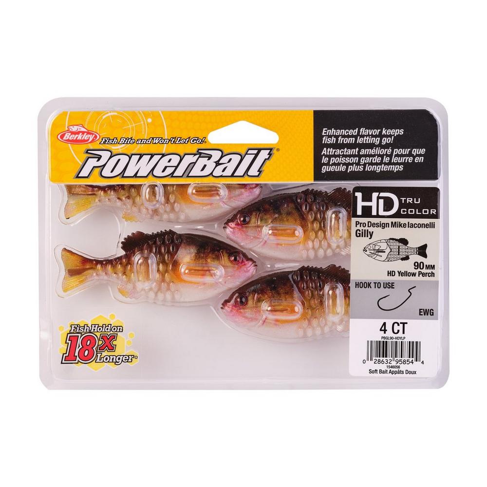 Berkley PowerBait Gilly Swimbait, Designed by Mike Iaconelli