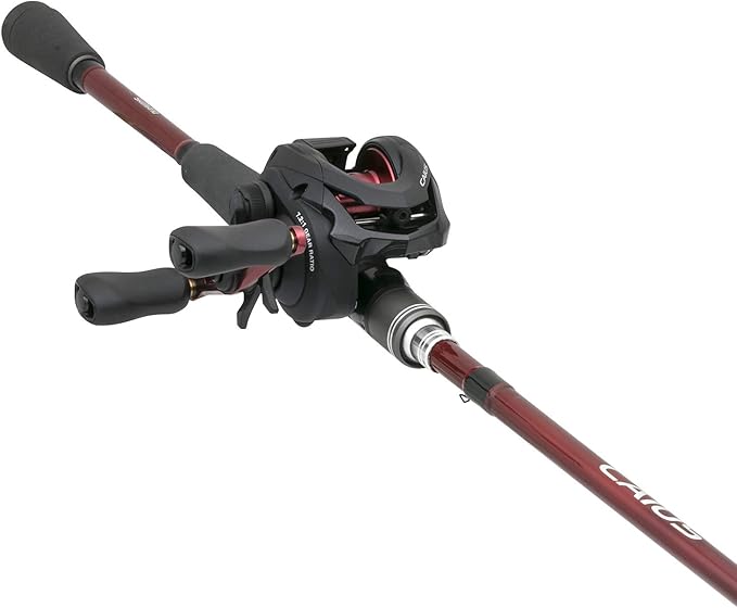 Shimano PCIS150HGBCAC70MHA Caius 150HG Baitcast Combo,7' MH Rod