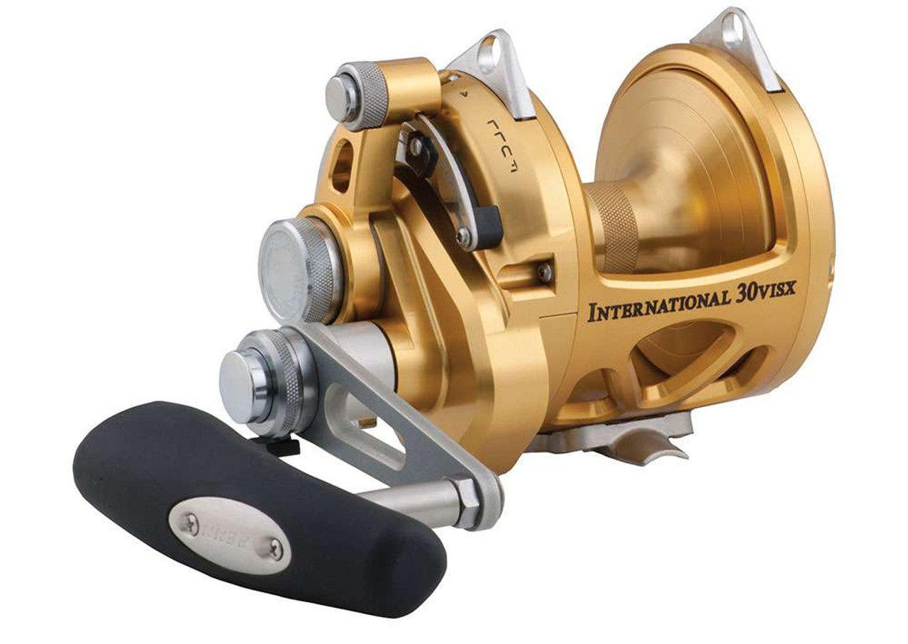 Penn International VISX Lever Drag 2-Speed Conventional Fishing Reels