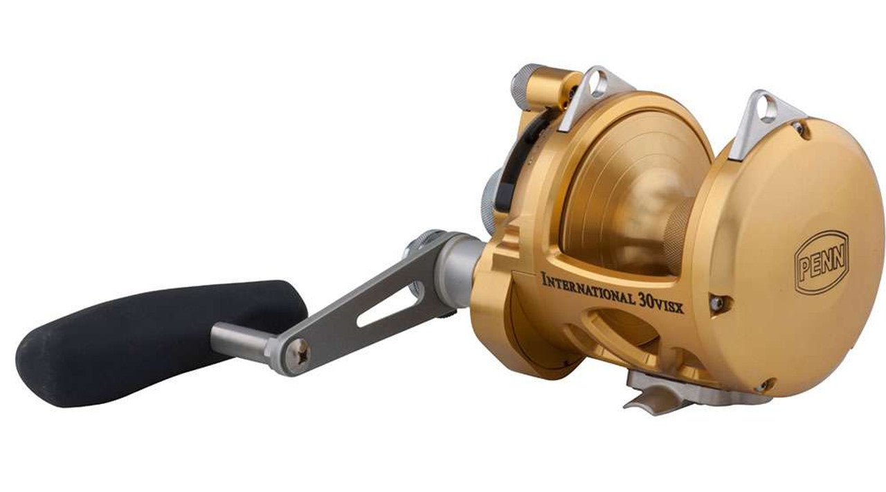 Penn International VISX Lever Drag 2-Speed Conventional Fishing Reels