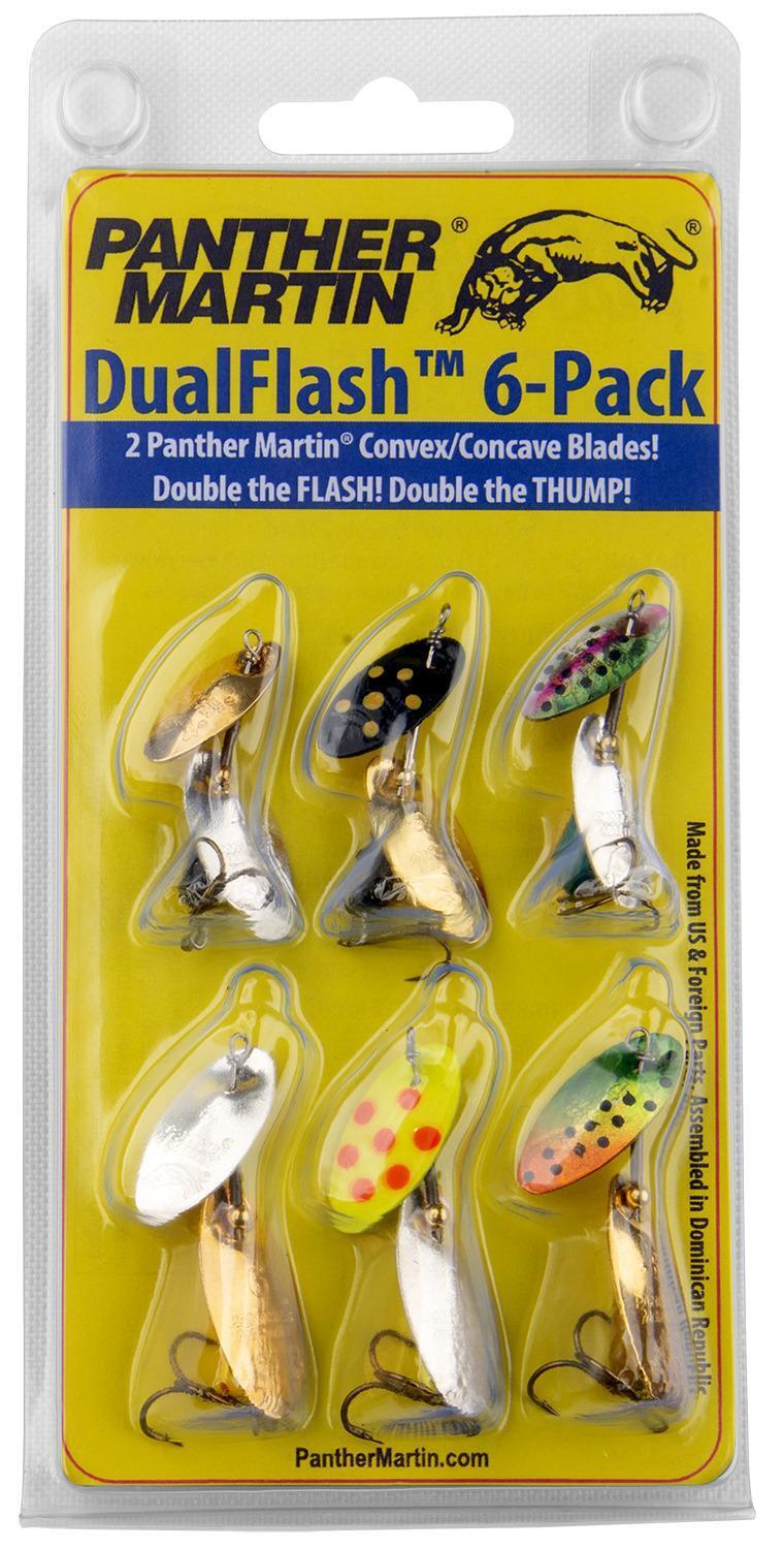 Panther Martin PMDF6 Dualflash Spinner Lure Kit Pack of 6