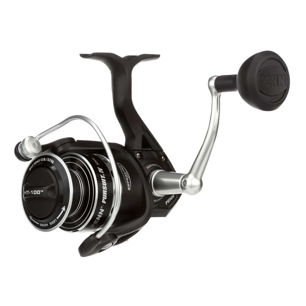 Penn Pursuit IV Spinning Fishing Reels, HT-100 Drag, 5 Sealed Bearings