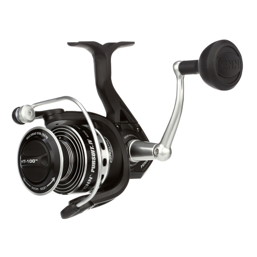 Penn Pursuit IV Spinning Fishing Reels, HT-100 Drag, 5 Sealed Bearings