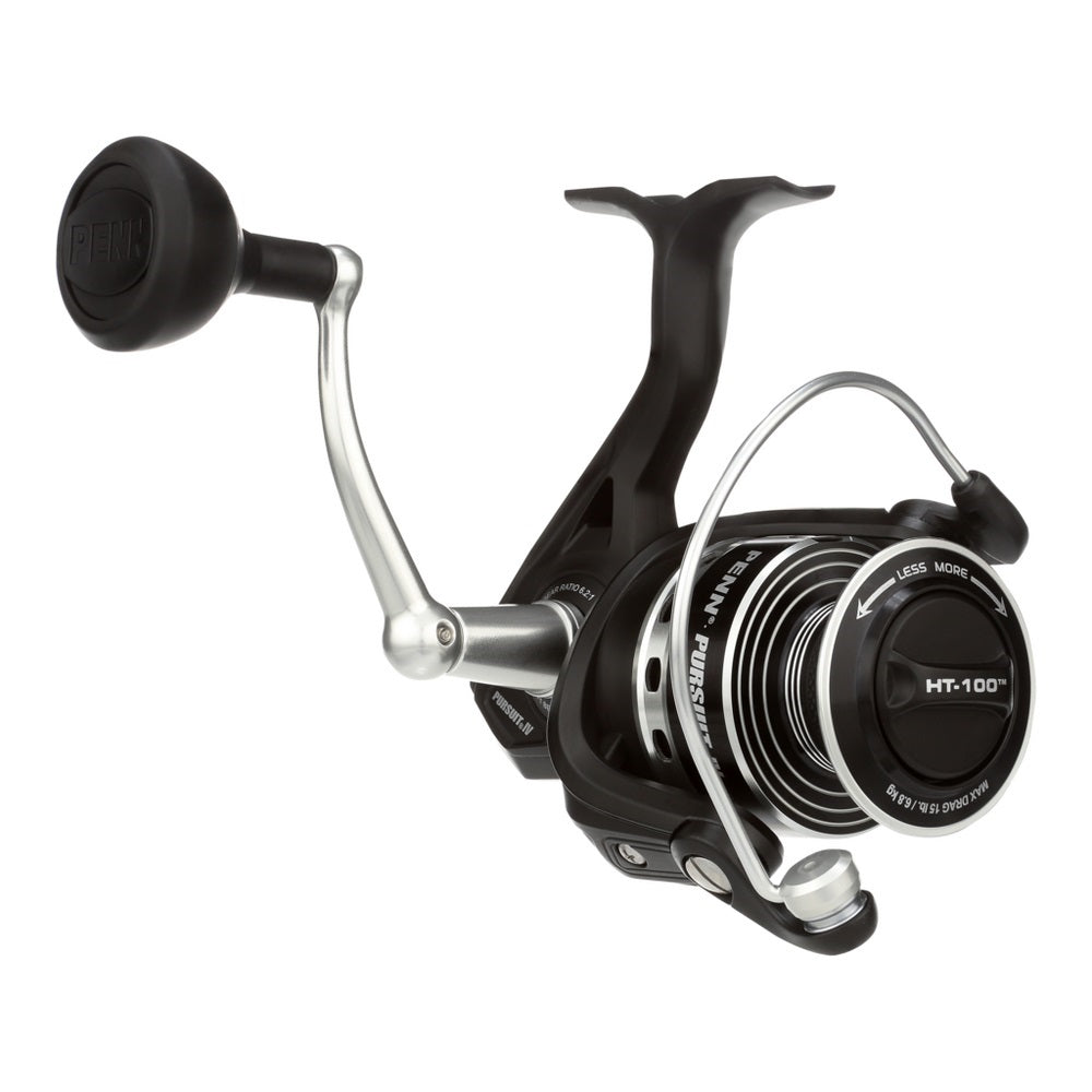 Penn Pursuit IV Spinning Fishing Reels, HT-100 Drag, 5 Sealed Bearings