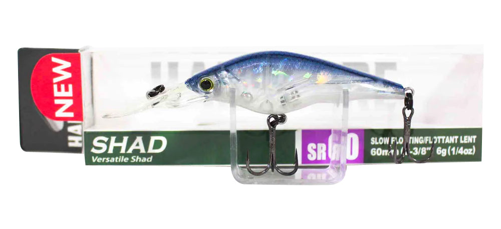 Yo-Zuri Duel Hardcore Shad SR 60SF 60mm