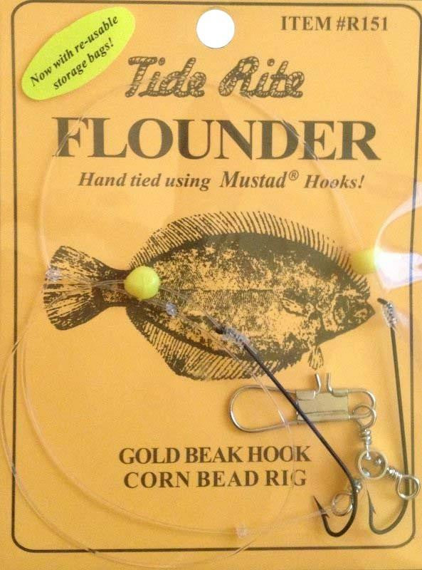 Tide Rite Gold Beak Hooks w/Corn Beads