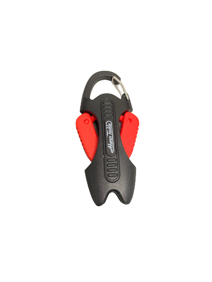 Ahern Tackle Ceramic Braid Cutter, Black/Red