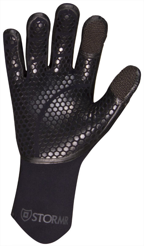 Stormr Cast Kevlar Neoprene Gloves, Black