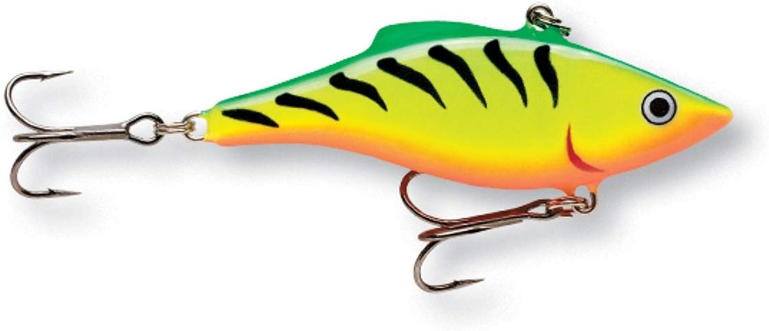 Rapala Rattlin' Rapala Lipless Crankbait, 2 3/4", 1/2 oz, Firetiger, Sinking