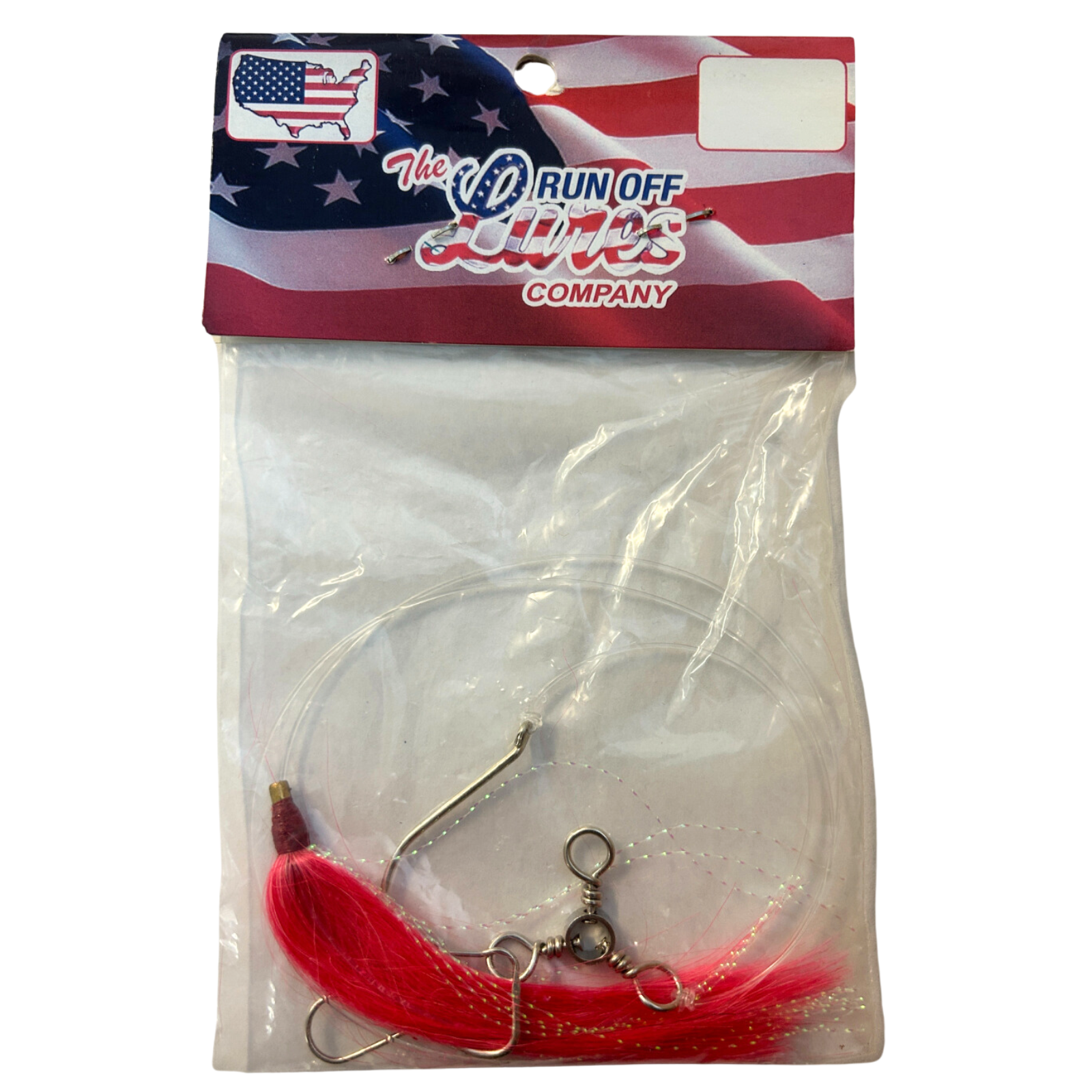 Run Off Lures Doormat Fluke Single Bucktail Rig