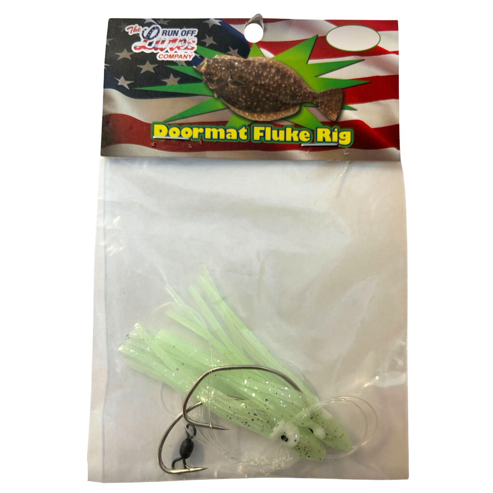 Run Off Lures Doormat Fluke Hi/Lo Dropper Loop Squid Rig