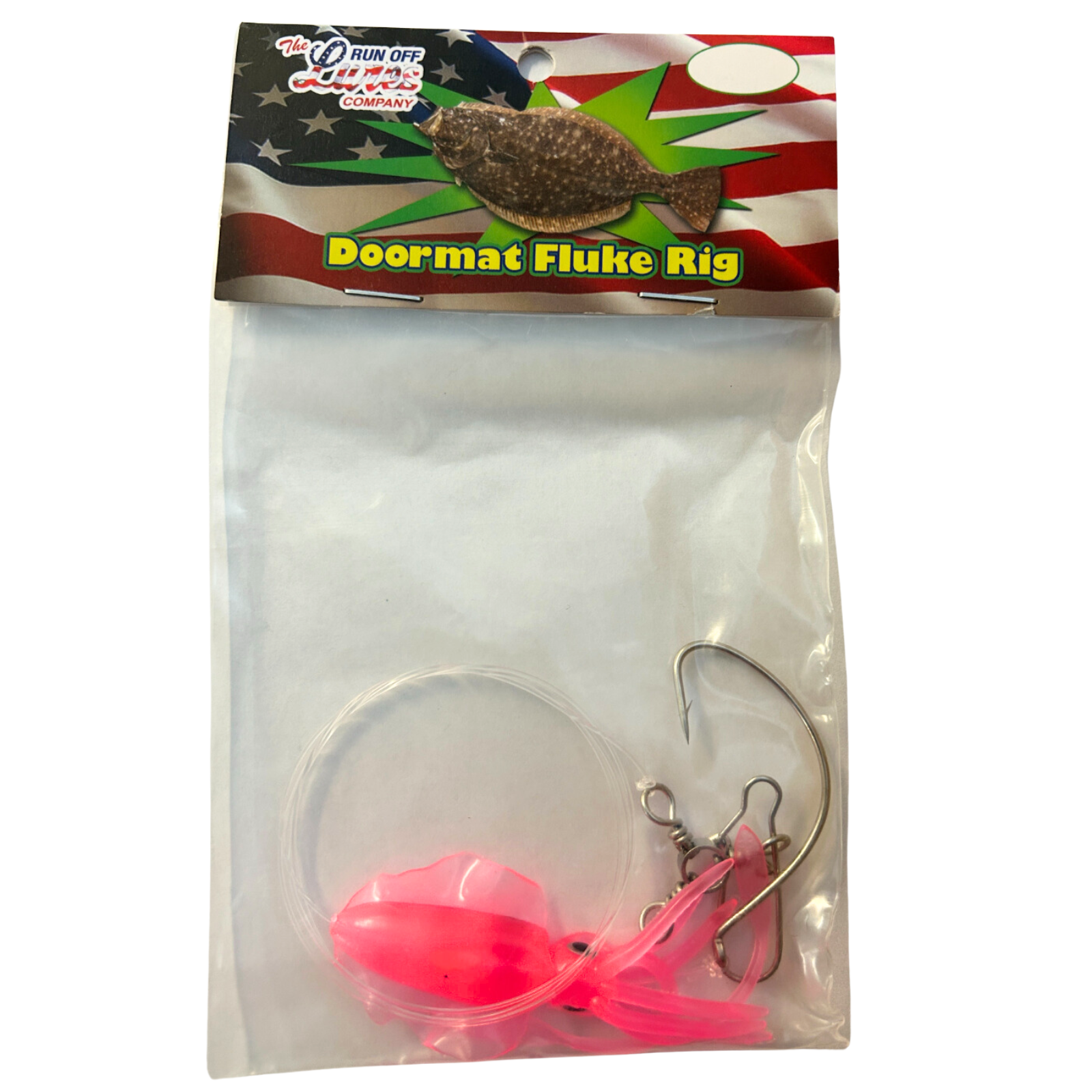 Run Off Lures Doormat Fluke Squid Rig