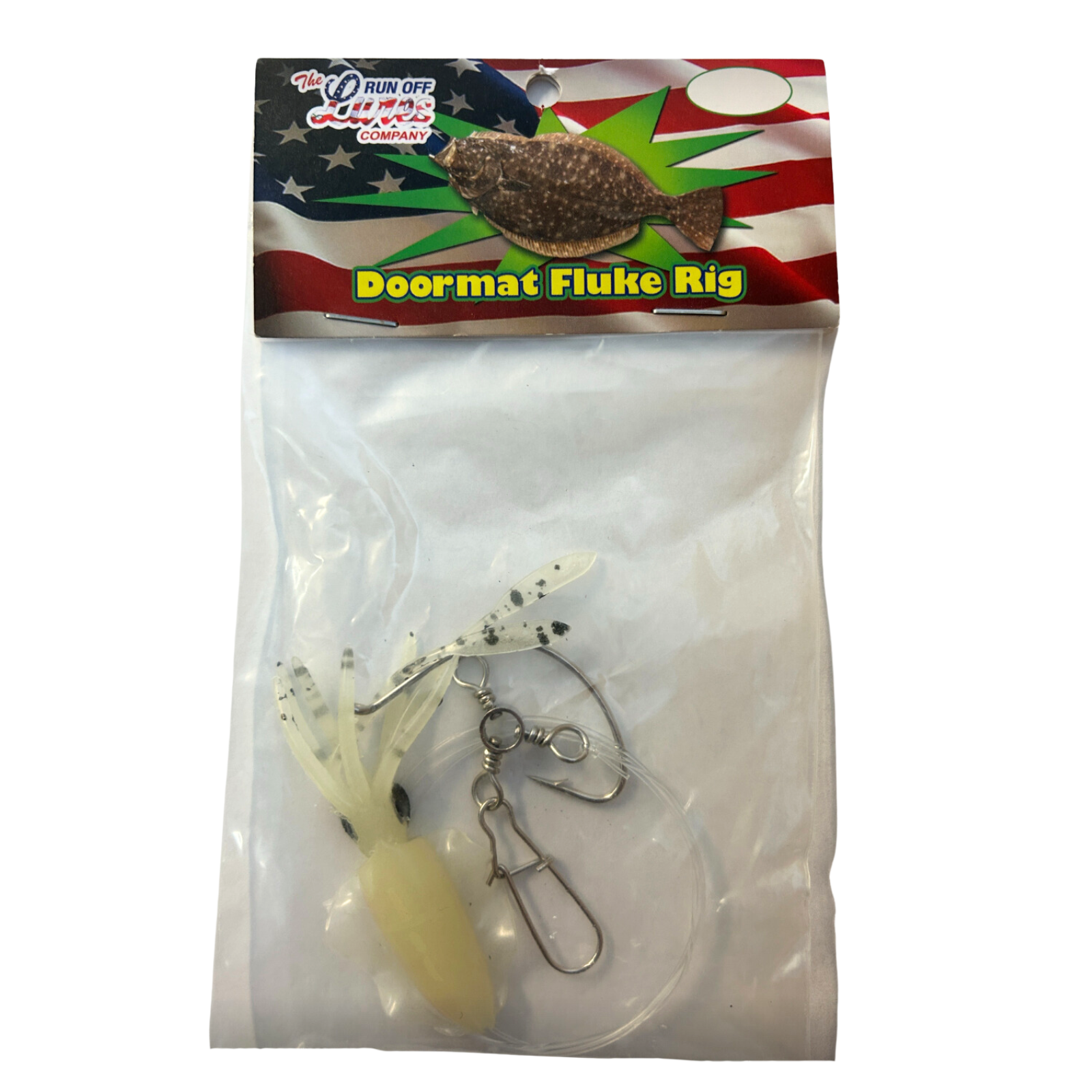 Run Off Lures Doormat Fluke Squid Rig