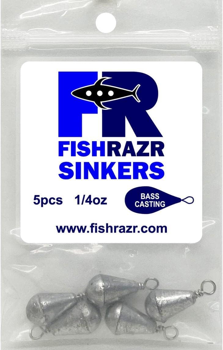 Fish Razr Bass Casting Sinkers