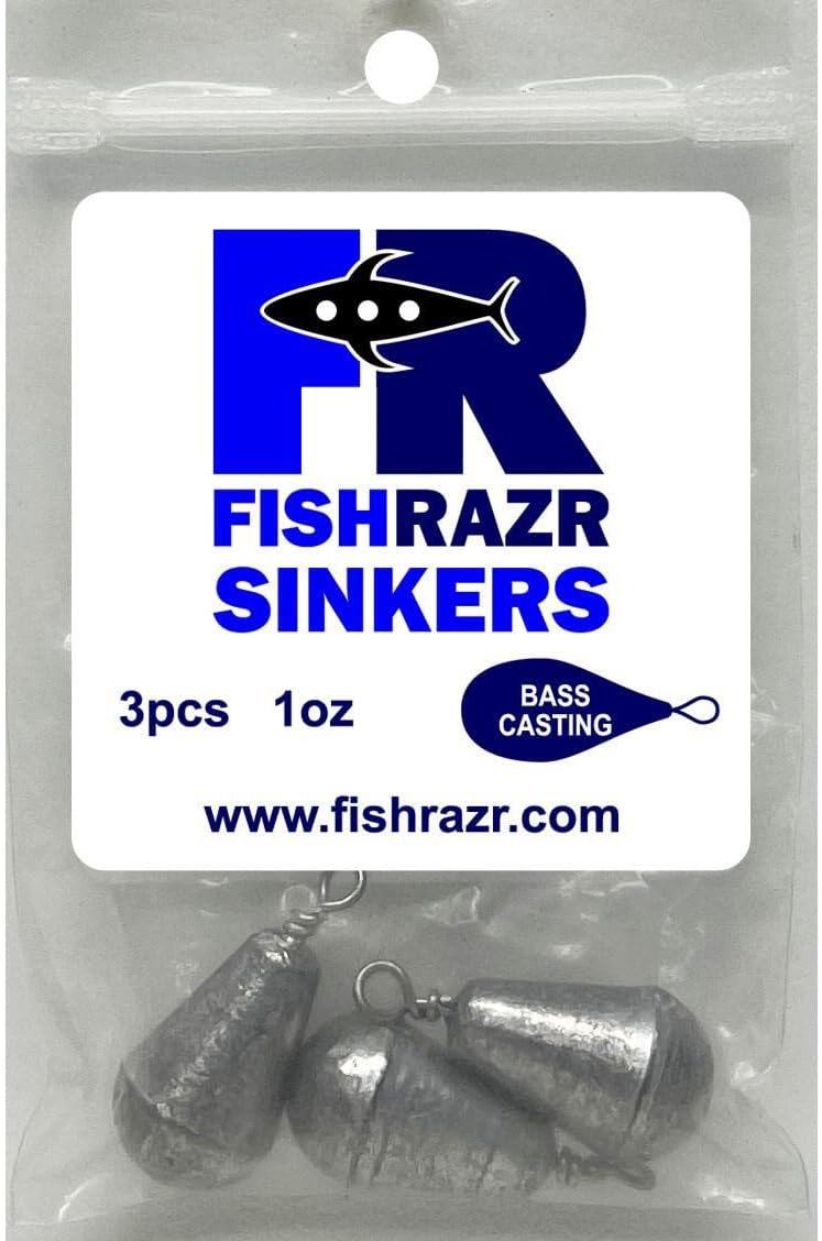 Fish Razr Bass Casting Sinkers