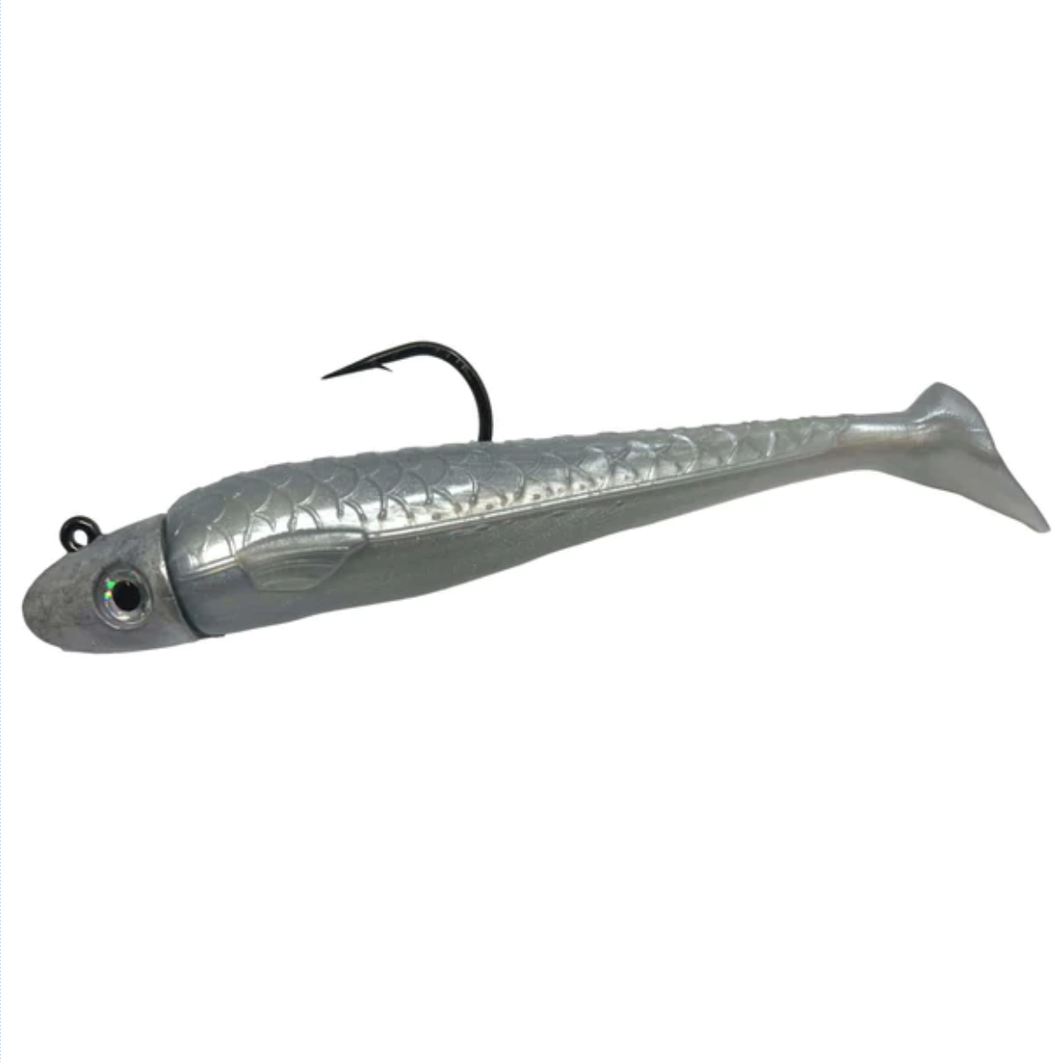 RonZ Z-Fin Big Game Series HD Rigged Paddeltail (6", 3oz-4oz, Assorted Colors)