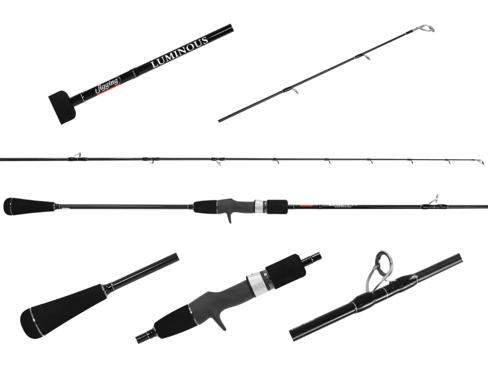 Jigging World Luminous Slow Casting Rods