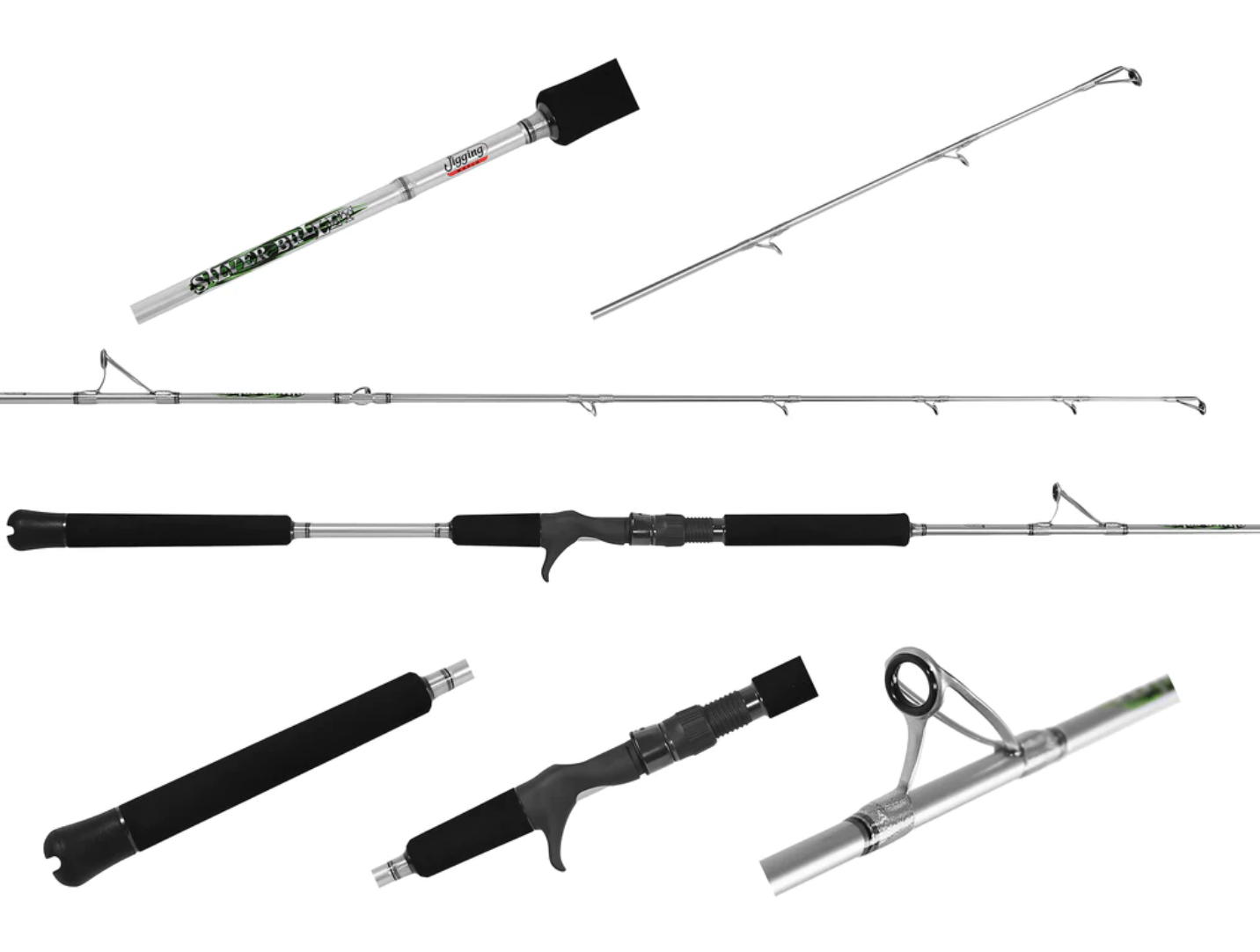 Jigging World Silver Bullet Jigging Casting Rods