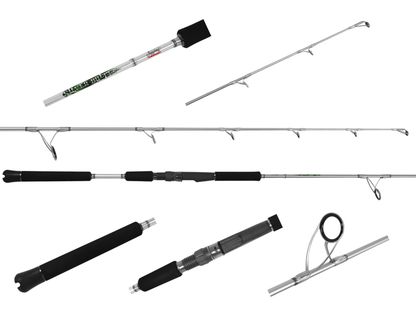 Jigging World Silver Bullet Jigging Spinning Rods