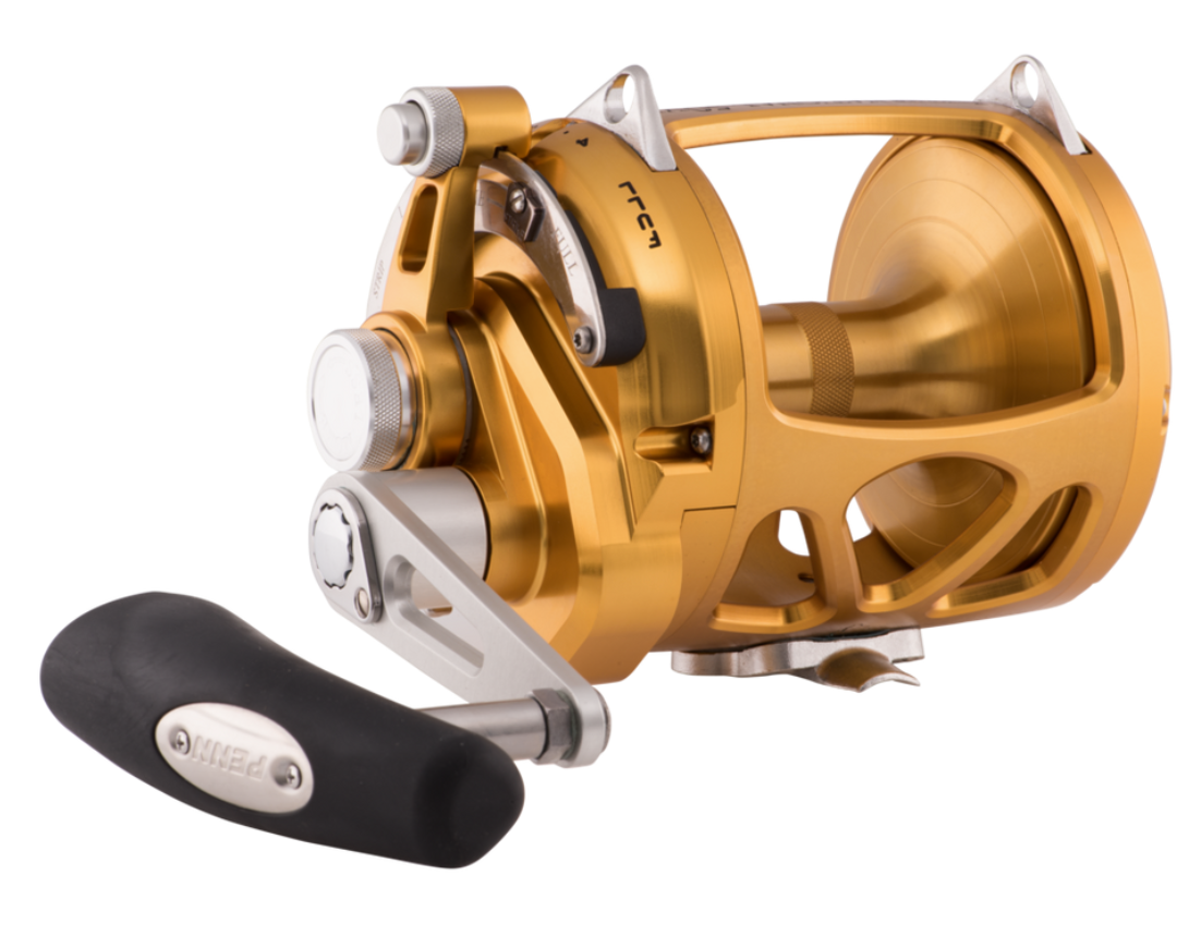 Penn International VI Lever Drag Two-Speed Conventional Fishing Reels