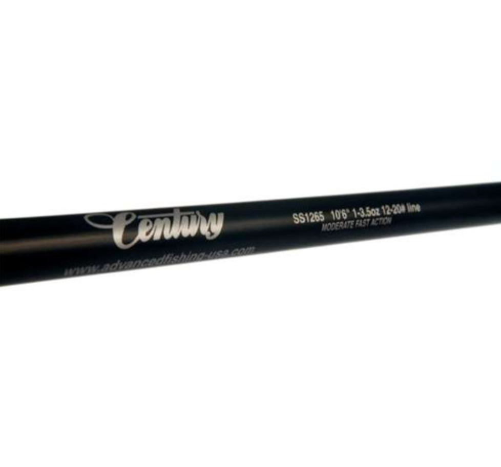 Century SS1267S Sling Shot Rod 10'6" Spin 2pc 50/50 Fast 2-5oz 15-30#