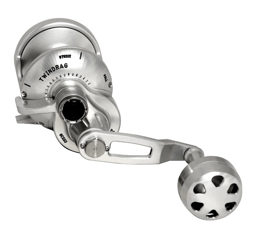 Accurate Valiant 400 Single Speed Reel - BV-400-S - Silver - Right Hand