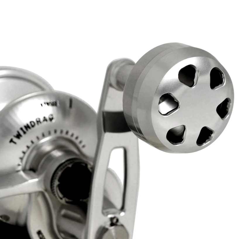 Accurate Valiant 400 Single Speed Reel - BV-400-S - Silver - Right Hand