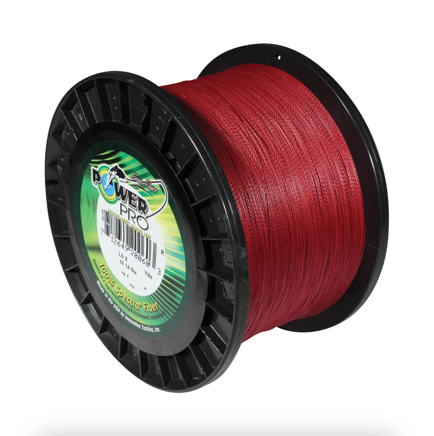 Power Pro Original Spectra Vermilion Red Braided Line (150,300,500,1500yd)