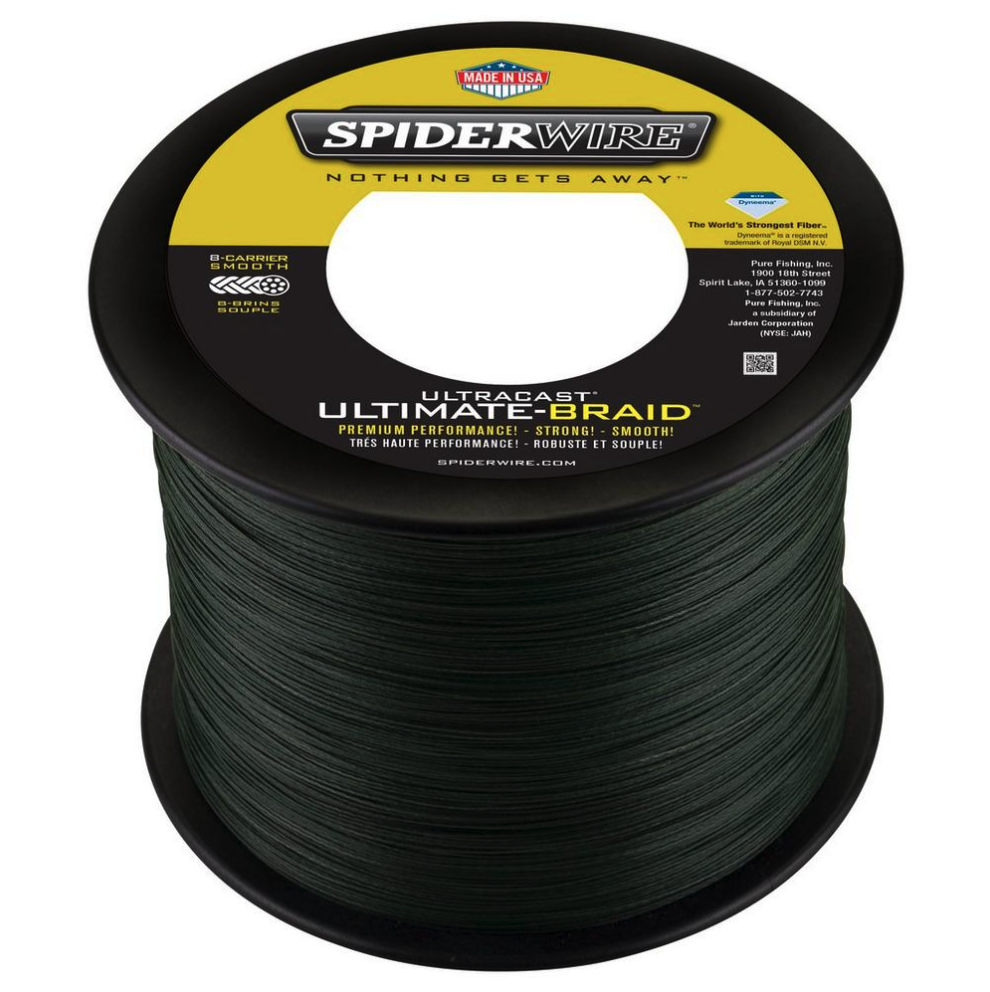 Spiderwire Ultracast Braid, Superline (Multiple Sizes/Lengths/Colors)