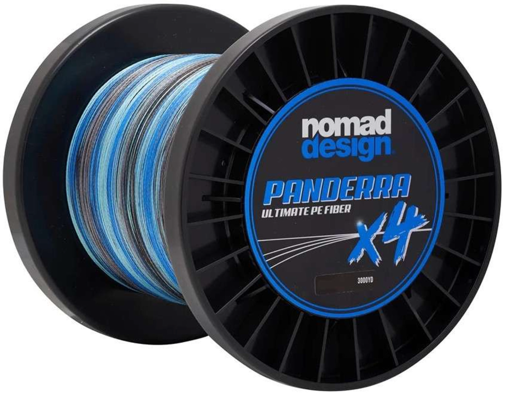 Nomad Design Panderra X4 Braided Line (Assorted Sizes, 3000yd, Multicolor)