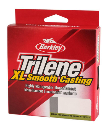 Berkley Trilene XL Mono Filler Spool, 4lb, 328yd, Low-Vis Green