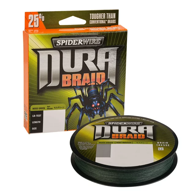 Spiderwire Durabraid, 300yd, Moss Green