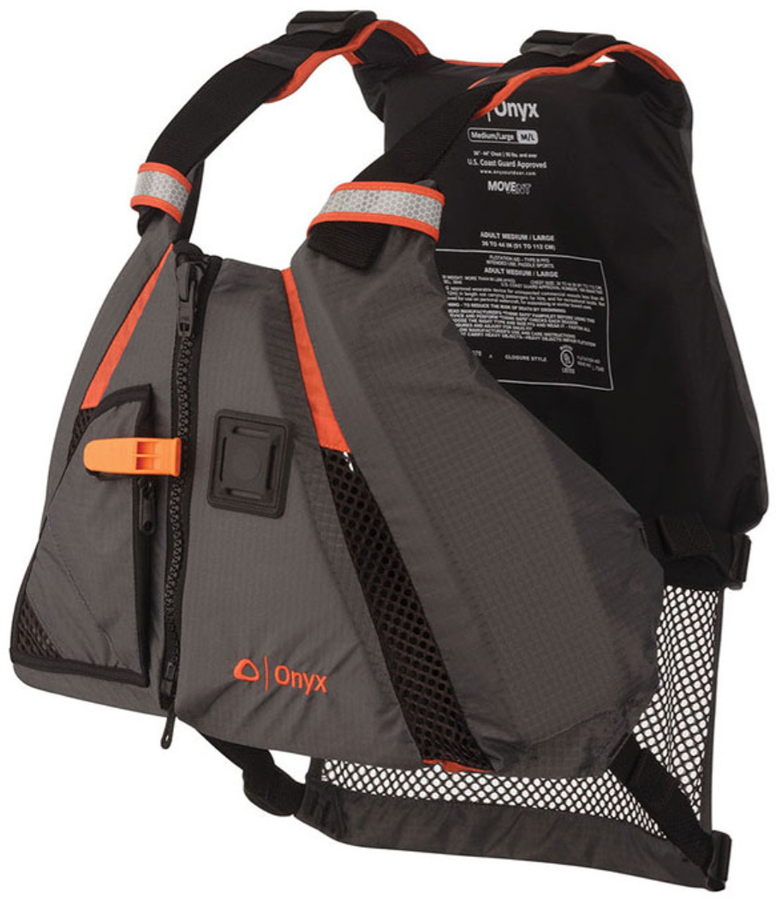 Onyx Dynamic Paddle Sports Org Life Vest M/L