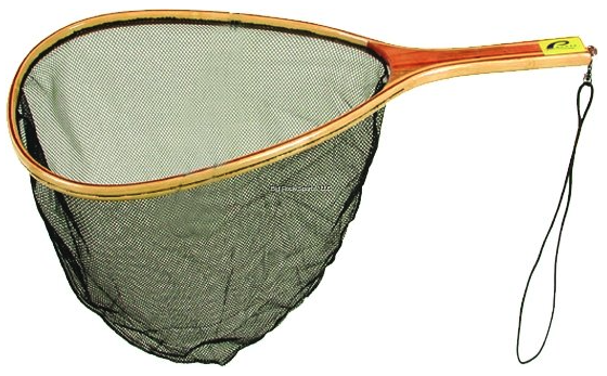 Promar Premium Wood Trout Net 11"x15" Hoop 23" Length Catch & Release