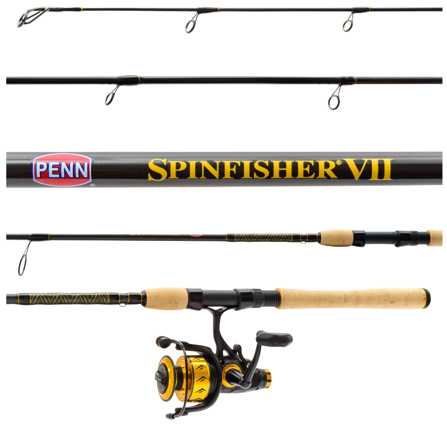 Penn SSVII4500LL701M Spinfisher VII Live Liner Spinning Combo 7'