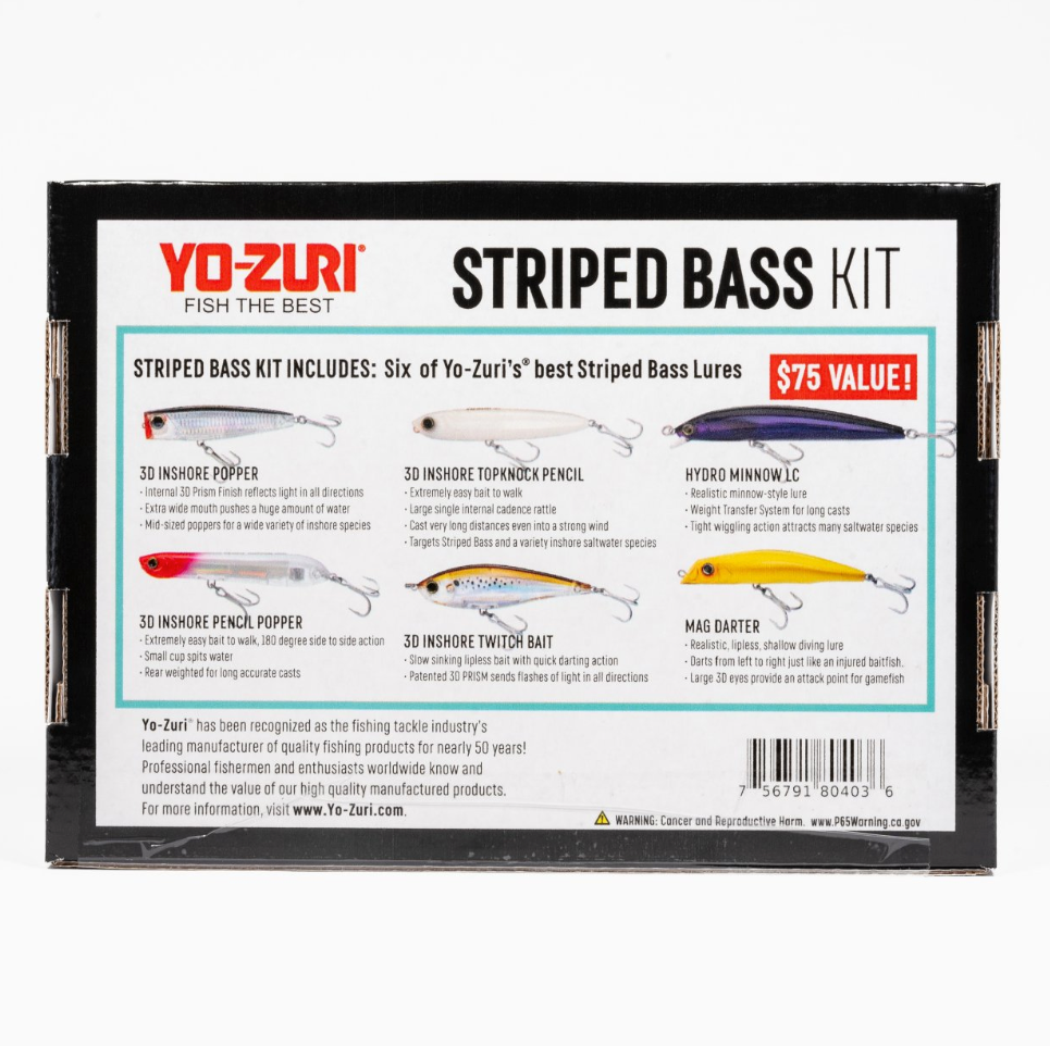 Yo-Zuri Striped Bass Kit