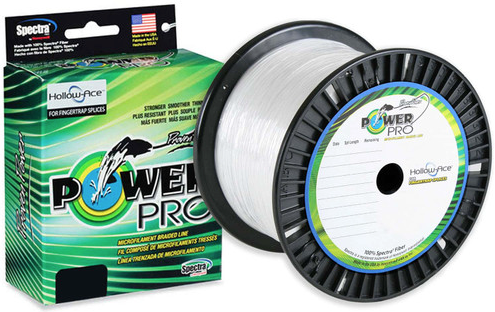 PowerPro Hollow Ace Fishing Line (80lb-130lb, 1500yd, Blue, White, Yellow)