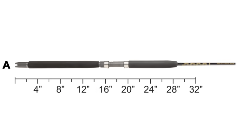 Crowder ENS7080 E-Namic 7' 20-60 lb. Multi Purpose Spinning Jigging Rod