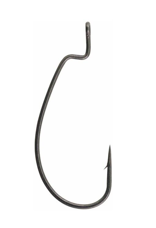 Berkley FUSION19 Creature Bait Offset EWG Needle Point Hook, Size 2/0, 7pk