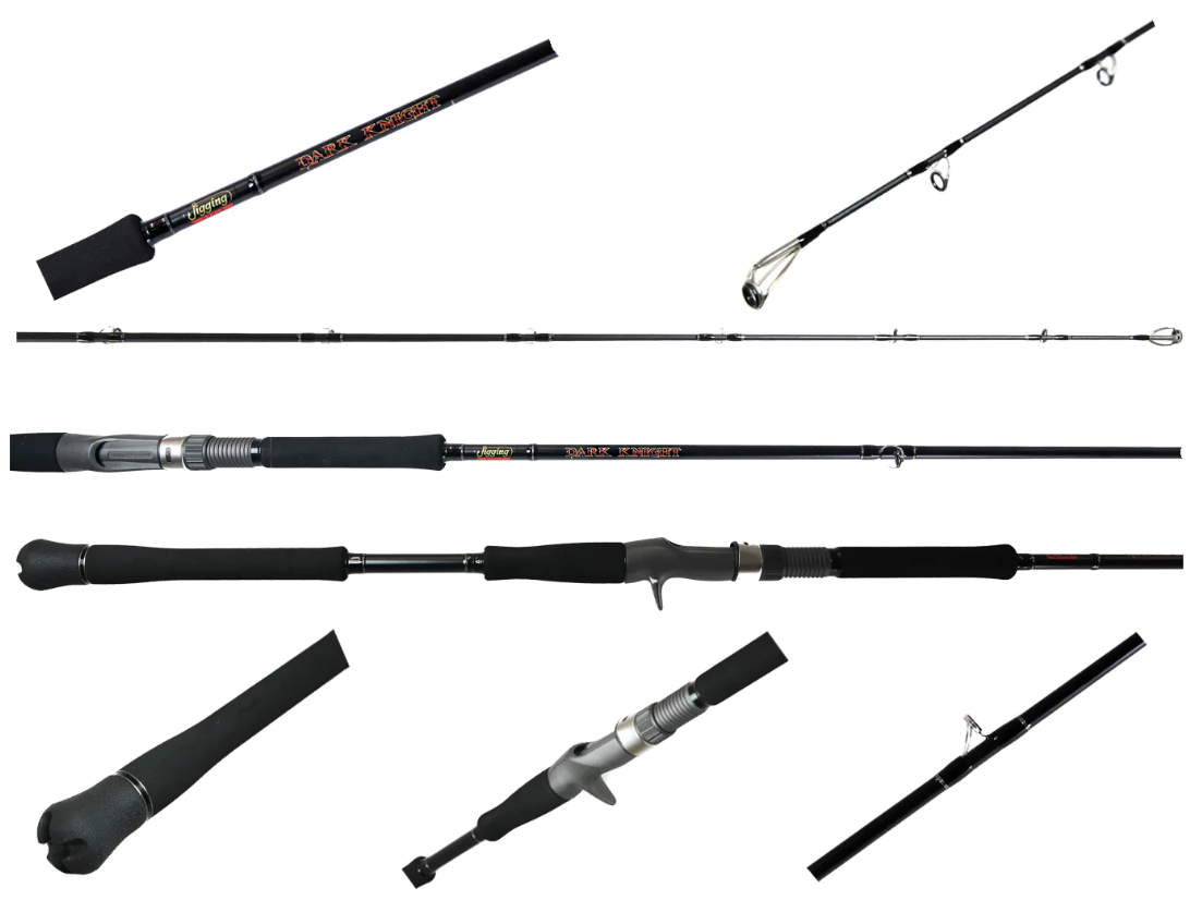 Jigging World JW-DKC-72 Dark Knight Casting Rod 7'2"