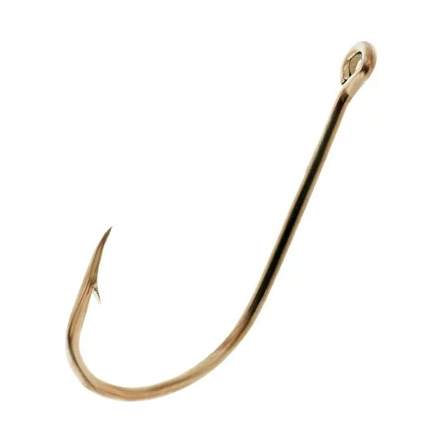 Eagle Claw Plain Shank, Vast. Plano All-Purpose Live Bait, Size 2 (10 Per Pack)