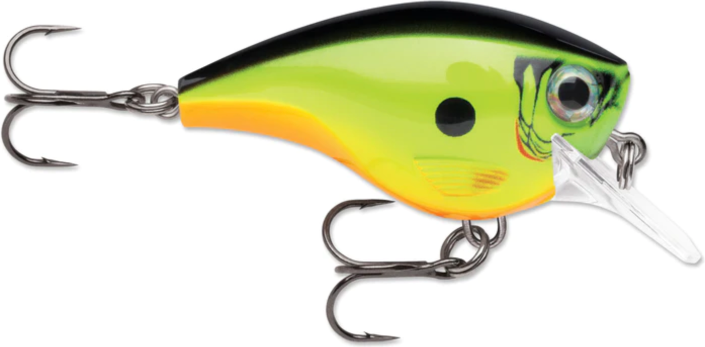 Rapala BX Big Brat Crankbait, Hard Flash, Square Bill (2-3/4", 3/4oz, Assorted Colors)