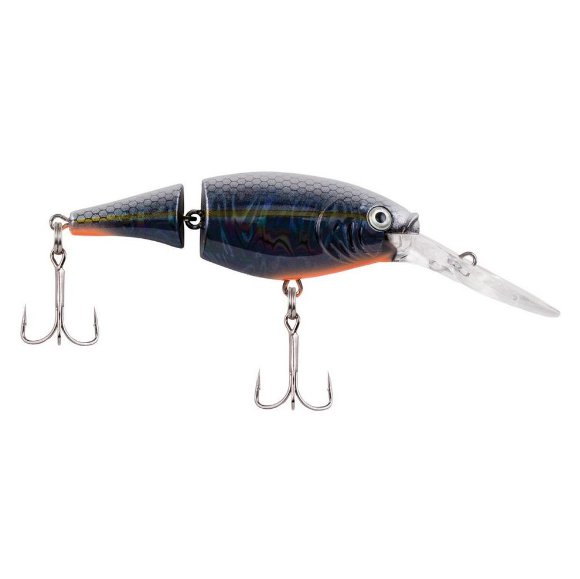 Berkley Flicker Shad Jointed, 2", Slick Black Pearl