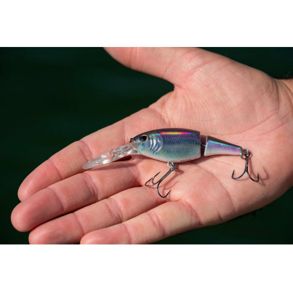 Berkley Flicker Shad Jointed, 2", Slick Black Pearl