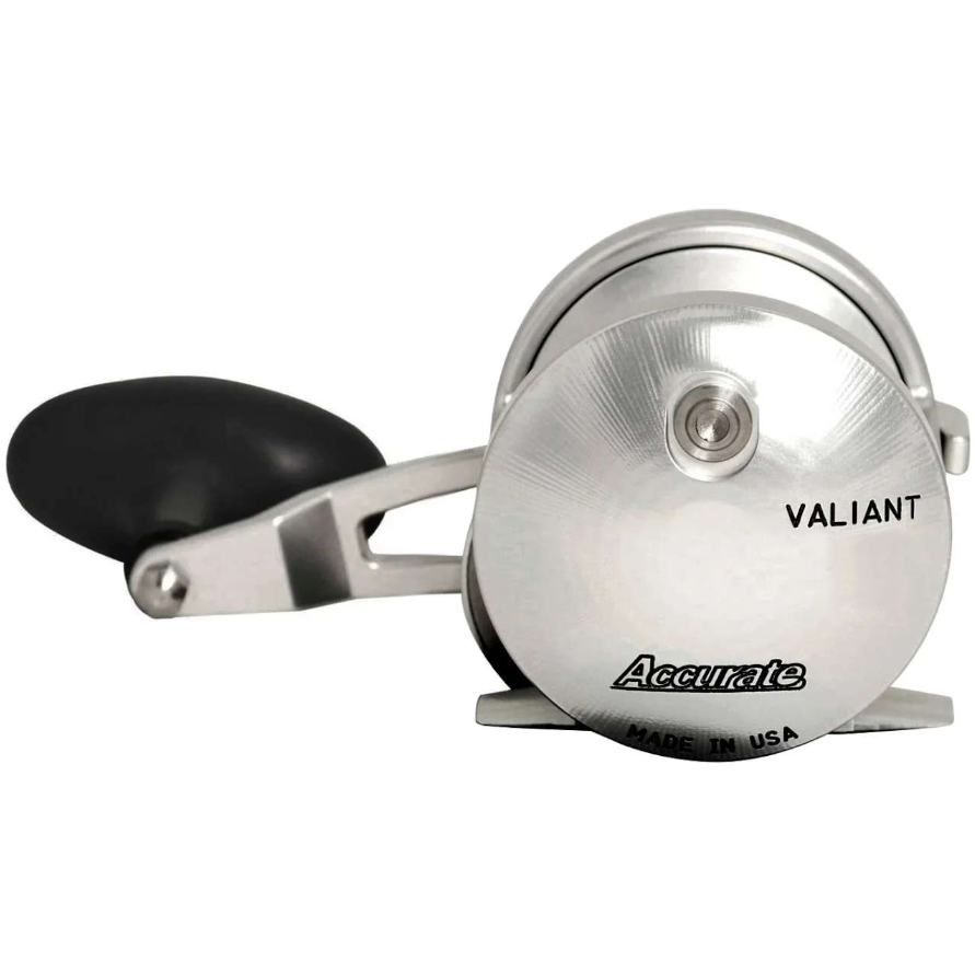 Accurate BV2-600N-S Valiant 600 Narrow Two Speed Reel, Right-Hand