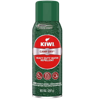 Kiwi Camp Dry Water Repellent Spray Heavy-Duty 10.5oz