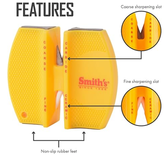 Smith's Portable Two-Step Knife Sharpener